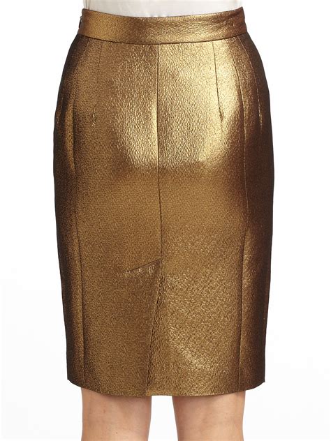 moschino cheap and chic pencil skirt
